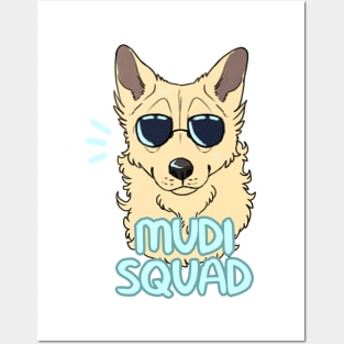 MUDI SQUAD (cream) Posters and Art